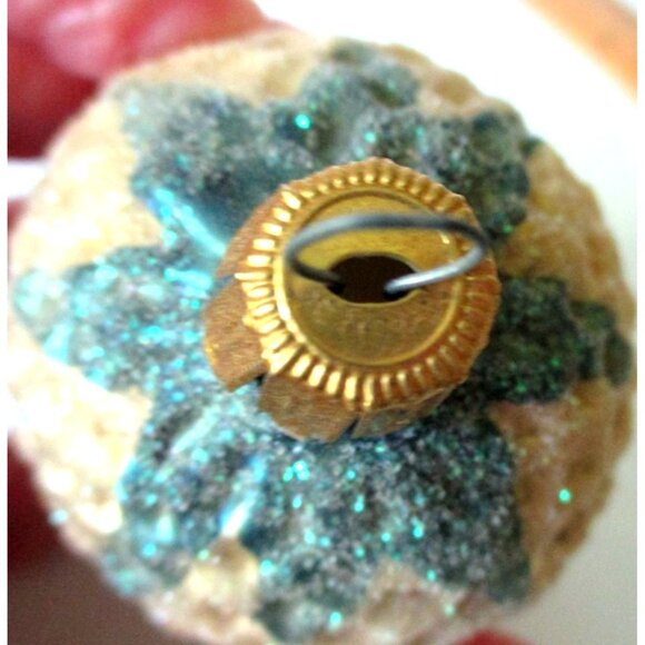 Pinecone Christmas Glass Germany Ornament Bauble - Christmas Tree Decoration - Picture 5 of 6